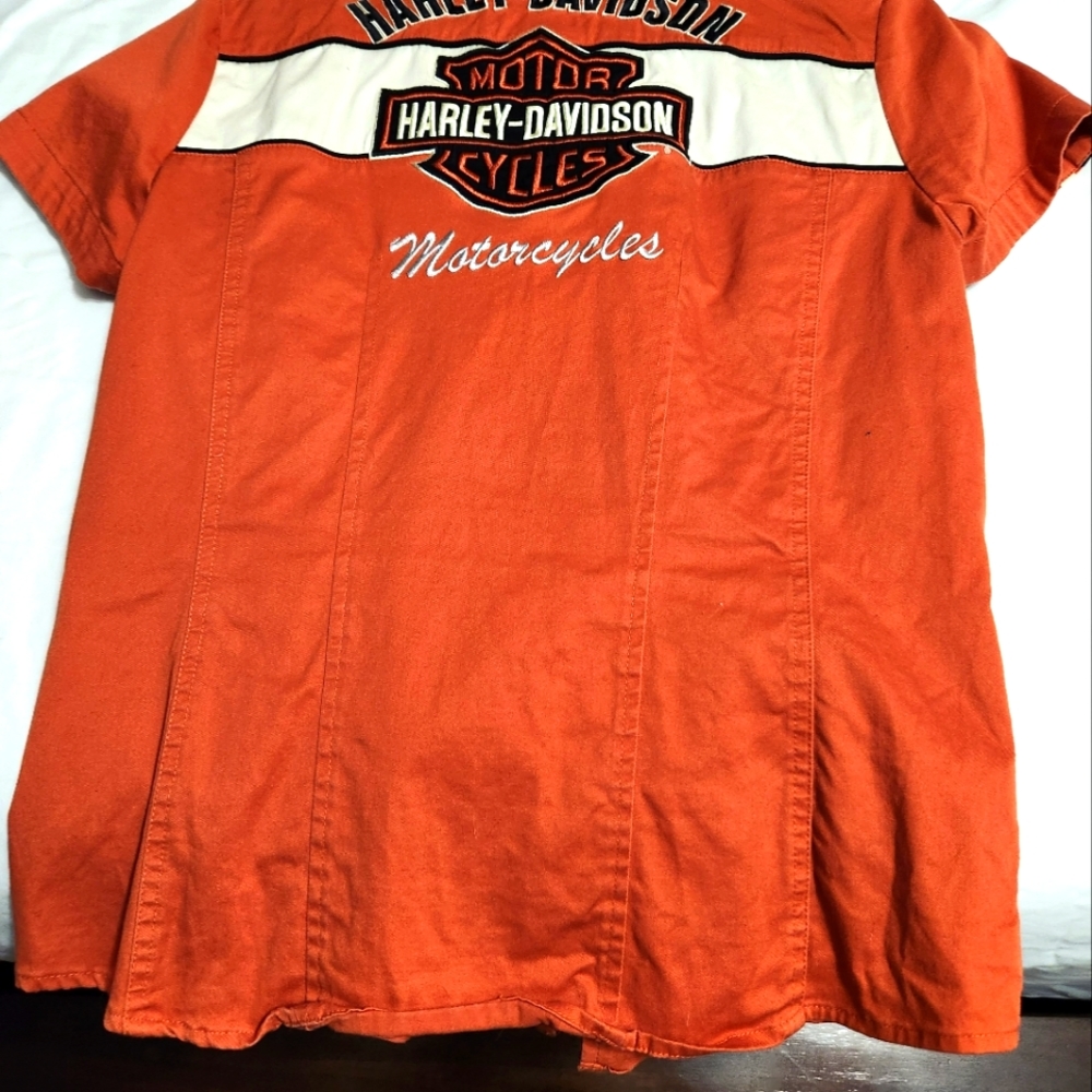 Womens Long mid rif riding shirt, zip up. Size Large